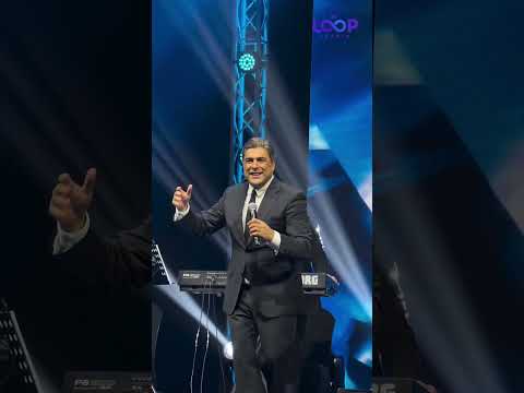 وائل كفوري يشعل الاجواء لأغنية تك تك قلبي في دبي