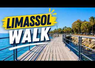  Walking Tour In Limassol Cyprus 4K Molos Promenade Old Port Marina Old Town