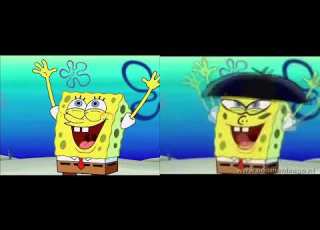  The SpongeBob SquarePants Theme Song Movie And SpongeBob In China Back To Work Comparison