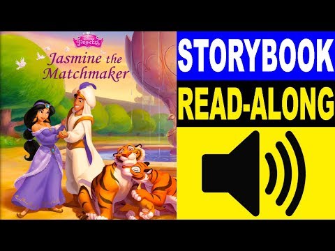 Aladdin Read Along Storybook Read Aloud Story Books Disney Princess Jamine The Matchmaker