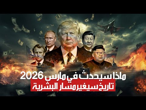 تسريبات خطيرة حول ما سيحدث في مارس 2026 العالم على حافة التغيير تسريبات خطيرة حول ما سيحدث في مارس 2026 العالم على حافة التغيير