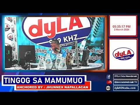 TINGOG SA MAMUMUOHOSTED BY JHUNNEX NAPALLACANMarch 02 2026