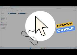 Remove Mouse Cursor Circle When Pressing CTRL In Windows 11 10 Disable Mouse Highlight