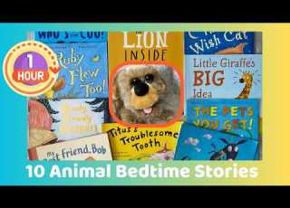  1 Hour Of Animal Stories Read Aloud 10 Bedtime Stories For Kids With Character Voices