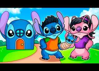 WE BECAME A STITCH FAMILY ON ROBLOX I BECAME LILO AND STITCH JONDRES GC
