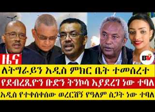 Berhan TV ትግራይን ለማስተዳደር አዲስ ምክር ቤት ተመሰረተ የደብረጺዮን ቡድን ትንኮሳ እያደረገ ነው ተባለ አዲስ የተቀሰቀሰው ወረርሽኝ የዓለም ስጋት ነው