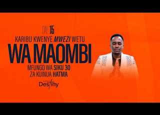 MAOMBI YA KUOMBA HUDUMA YA USAIDIZI WA ROHO MTAKATIFU Day 15 With Prophet Clear Malisa