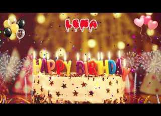 LENA Birthday Song Happy Birthday Lena