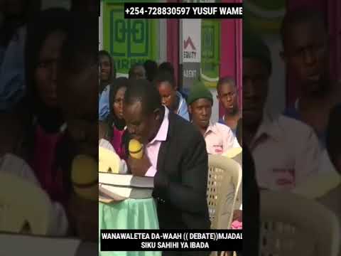 MJADALA KUHUSU SABATO VIDEO TRAILER NA USTADH YUSUF WAMBUGU