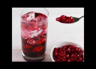  7UP Drink Recipe Pom Spritzer