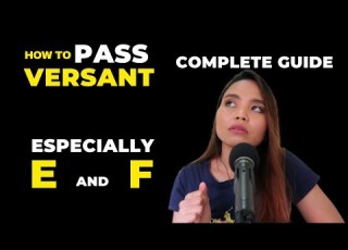 Versant Tips How To Pass The Versant Test Part A To F