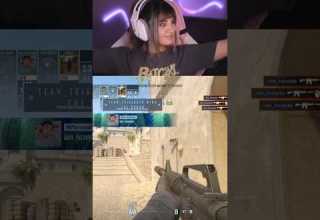 هدشات های عسلی در فیس ایت با عسل خانوم Cs2 Faceit Girlgamer