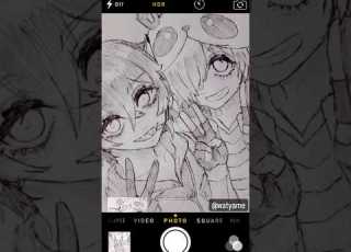 手描きWT ゲスト出演記念写真撮った しろっぽ 諸事情で再投稿