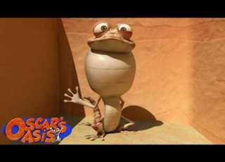 Oscar Tries To Eat A Whole Egg More Oscar S Oasis Cartoons For Kids