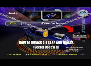  HOW TO UNLOCK ALL CARS AND TRACKS IN RUMBLE RACING PS2 Secret Codes