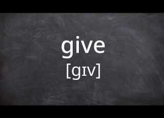 GIVE Pronunciation In American English