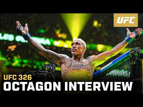 Charles Oliveira Octagon Interview UFC 326