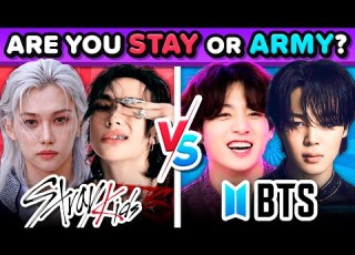 BTS Vs STRAY KIDS Are You An ARMY Or STAY KPOP QUIZ GAME