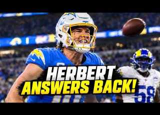  Justin Herbert Antwortet Mit 65 Yard Touchdown Gegen Die Rams