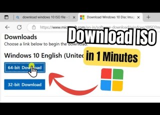How To Download Windows 10 ISO File From Microsoft Website