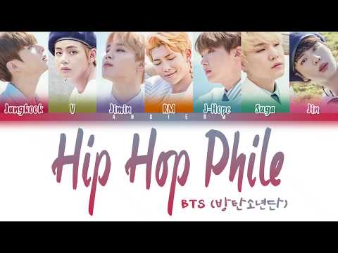 BTS 방탄소년단 Hip Hop Phile 힙합성애자 Color Coded Lyrics Han Rom Eng