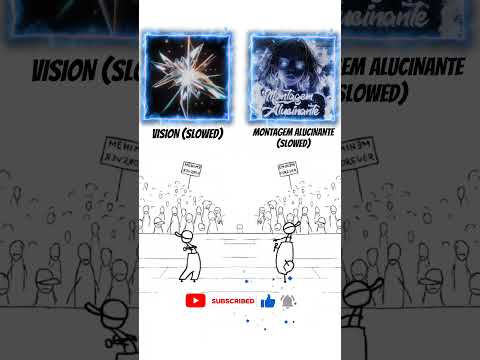 MONTAGEM ALUCINANTE SLOWED VS VISION SLOWED Phonk Funk Foryou Shorts Music Bass