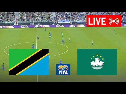 LIVE Macau Vs Tanzania International Friendly 2026 Full Match PES 21 Simulation