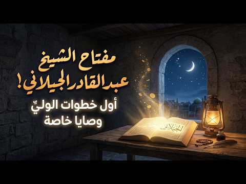 مفتاح الشيخ عبدالقادر الجيلاني للدخول على الله أول خطوات الولي وصايا ومواعظ خاصة