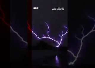 This Is Not Lightning It S St Elmo S Fire The Spectacle Was Filmed From A Cockpit By Two Pilots