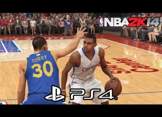 NBA 2K14 PS4 Warriors Vs Clippers Gameplay