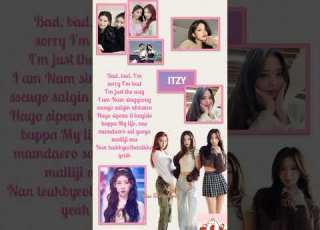 Chaeryeong Yeji Yuna Dalla Dalla Rap Itzy Lyrics Shorts