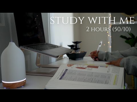 2 Hour Study With Me No Music Pomodoro 50 10