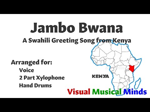 Jambo Bwana A Swahili Greeting Song