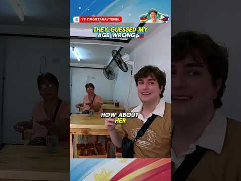 THEY TRIED TO GUESS MY AGE