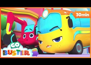 Wobbly Tooth Adventure 30 Min Go Buster Bus Cartoons Kids Stories