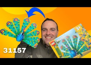  LEGO Exotic Peacock Review 31157 Creator 3in1