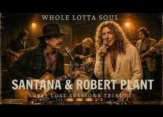 Carlos Santana Robert Plant Classic Blues Rock Ritual Inspired 70s Tribute