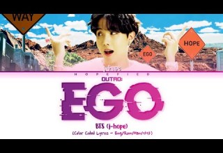 BTS J Hope Outro Ego Color Coded Lyrics