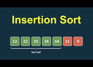Insertion Sort Visually Explained Sorting Algorithm Computer Science