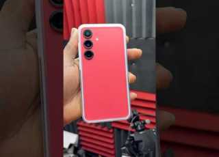 Galaxy S25 Coralred Sides Only Flipsuit Case