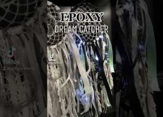PERFECT Black And White EPOXY DREAM CATCHERS