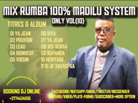 MIX RUMBA 100 MADILU SYSTEM ONLY VOL 10 NONSTOP