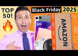 Top 50 Amazon Black Friday 2025 Deals Updated Hourly