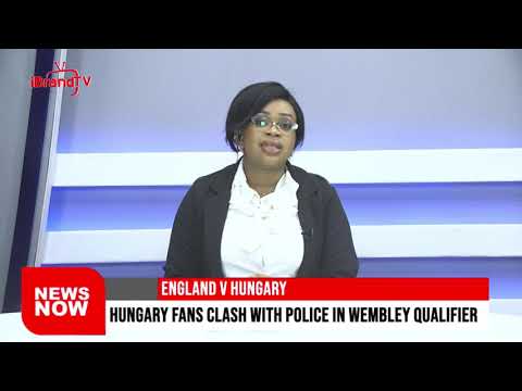 ENGLAND V HUNGARY Hungary Fans Clash With Police In Wembley Qualifier ENGLAND V HUNGARY Hungary Fans Clash With Police In Wembley Qualifier