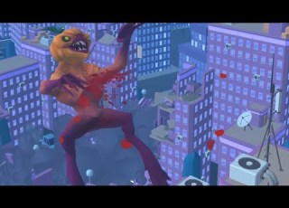 Killing Monster Pumpkin In Town Monster Killer Compilation