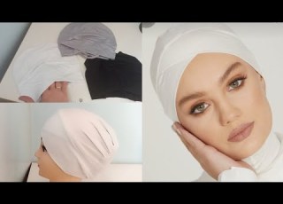 مشروع منزلي مطلوب ومربح طوال السنة طريقة تفصيل وخياطة بوني بدون حزام من الوراء تحت طلب المتتبعات