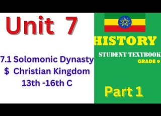 7 1 The Solomonic Dynasty The Christian Kingdom 13th 16th Centuries