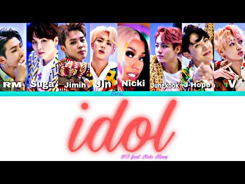 BTS Feat Nicki Minaj IDOL Lyrics Easy Lyrics