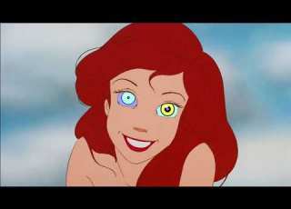  Ariel And Kaa Reunited