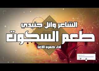  شعر طعم السكوت الشاعر وائل جنيدي اداء حمزة الاغا شعر شعر قصيدة أدب